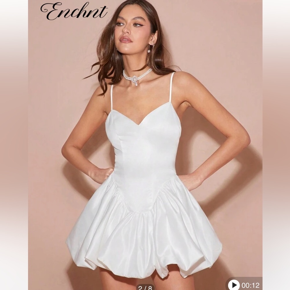 Cute white dress